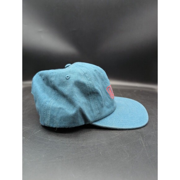 OBEY Hat Snapback Cap TEAL Embroidered Logo Skate Streetwear WORLDWIDE - Picture 4 of 6